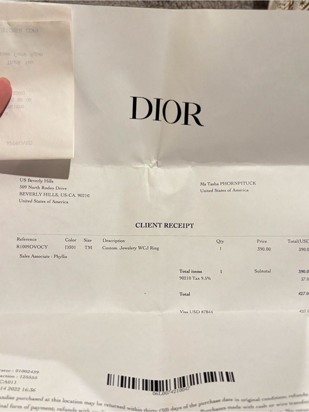 DIOR Dio(r)evolution Ring - Picture 6 of 6
